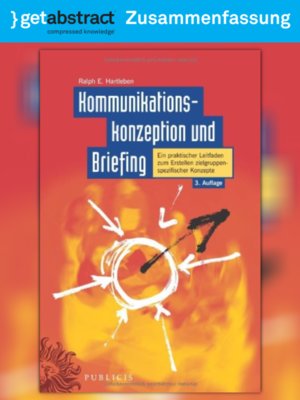 cover image of Kommunikationskonzeption und Briefing (Zusammenfassung)